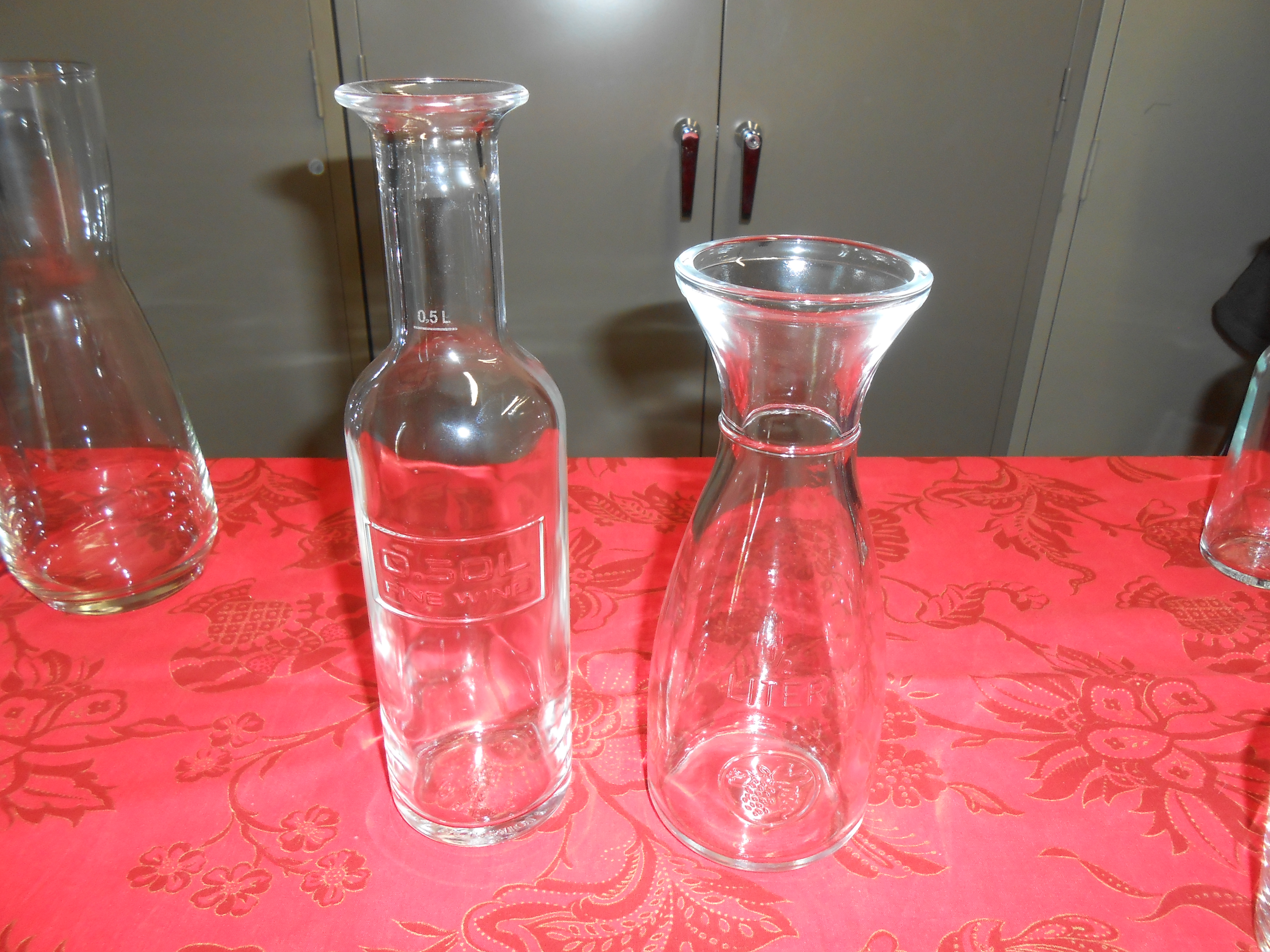 Carafe 1 /2 Litre pour le vin , le soft