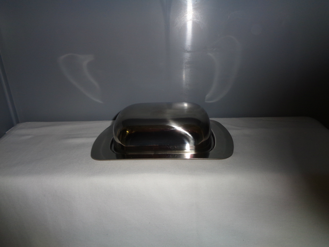 Beurrière inox 